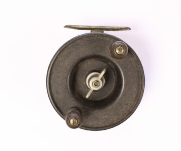   Unknown wood and brass Nottingham 3 1/2 