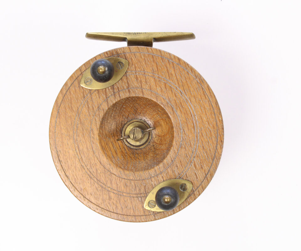 Alternative view of Reuben Heaton Nottingham 5 " Casting reel