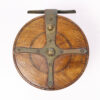 Unknown wood and brass Nottingham 5 1/2 " Casting reel