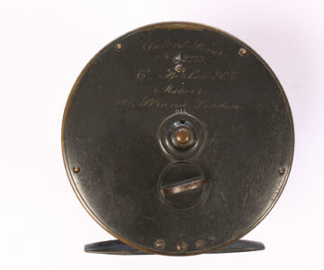 C. Farlow & Co. London Antique Fly Fishing metal Box (lot#9165