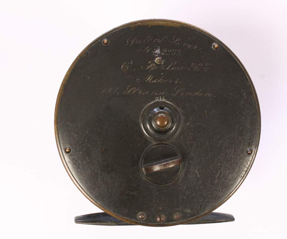   Farlow Patent lever 4 1/4 " Salmon reel