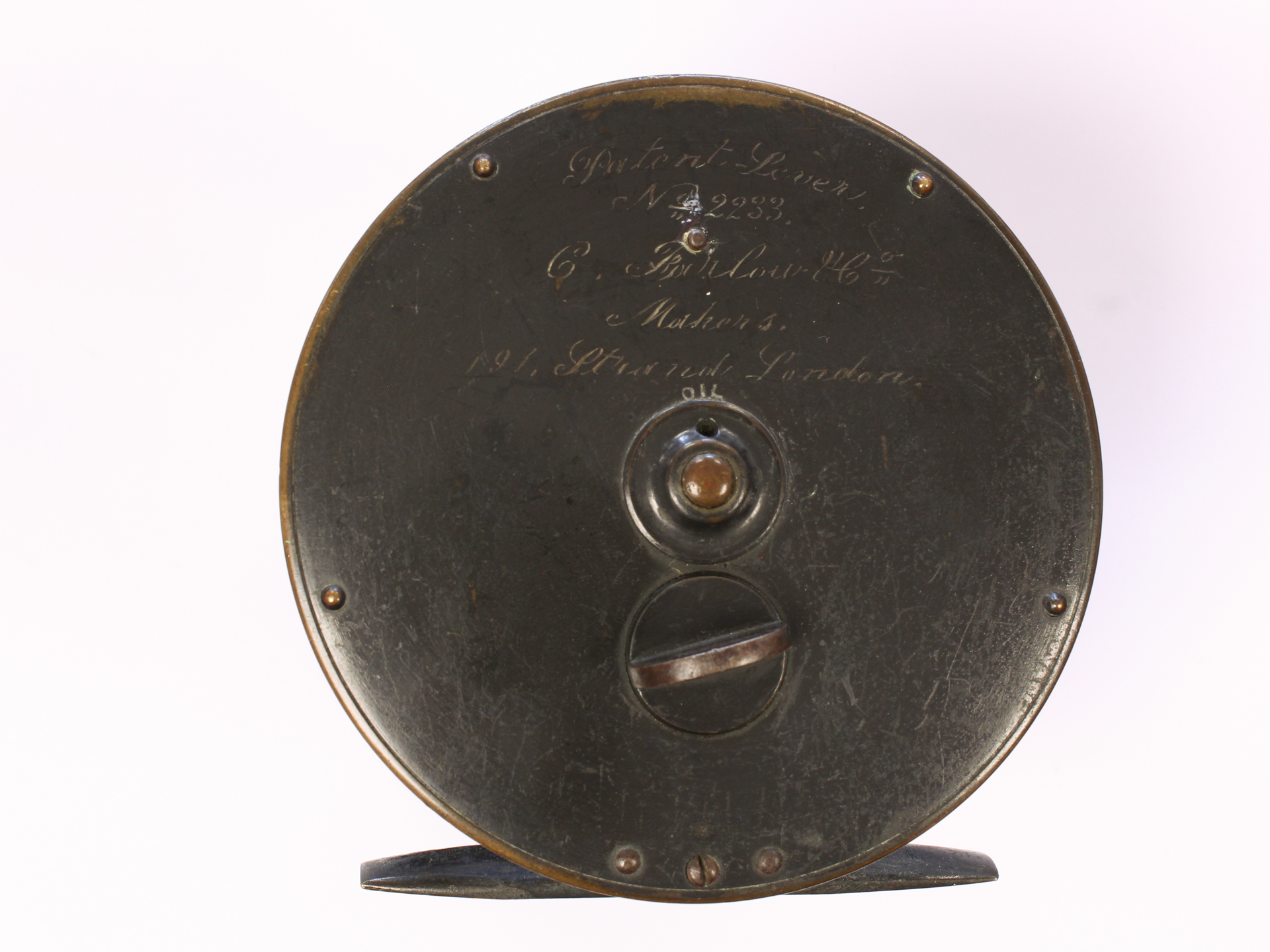Farlow Patent lever 4 1/4 " Salmon reel