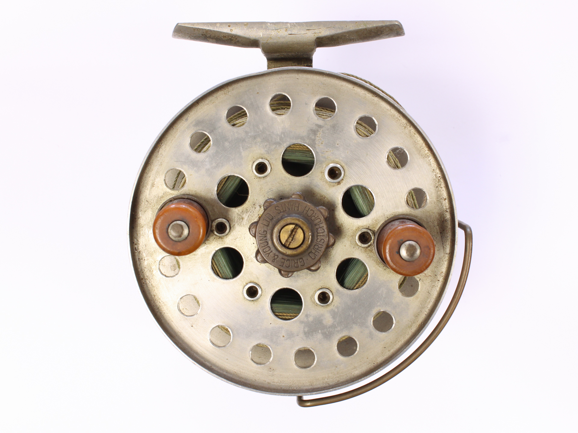 Grice and Young Nottingham 4 1/2 " Casting reel