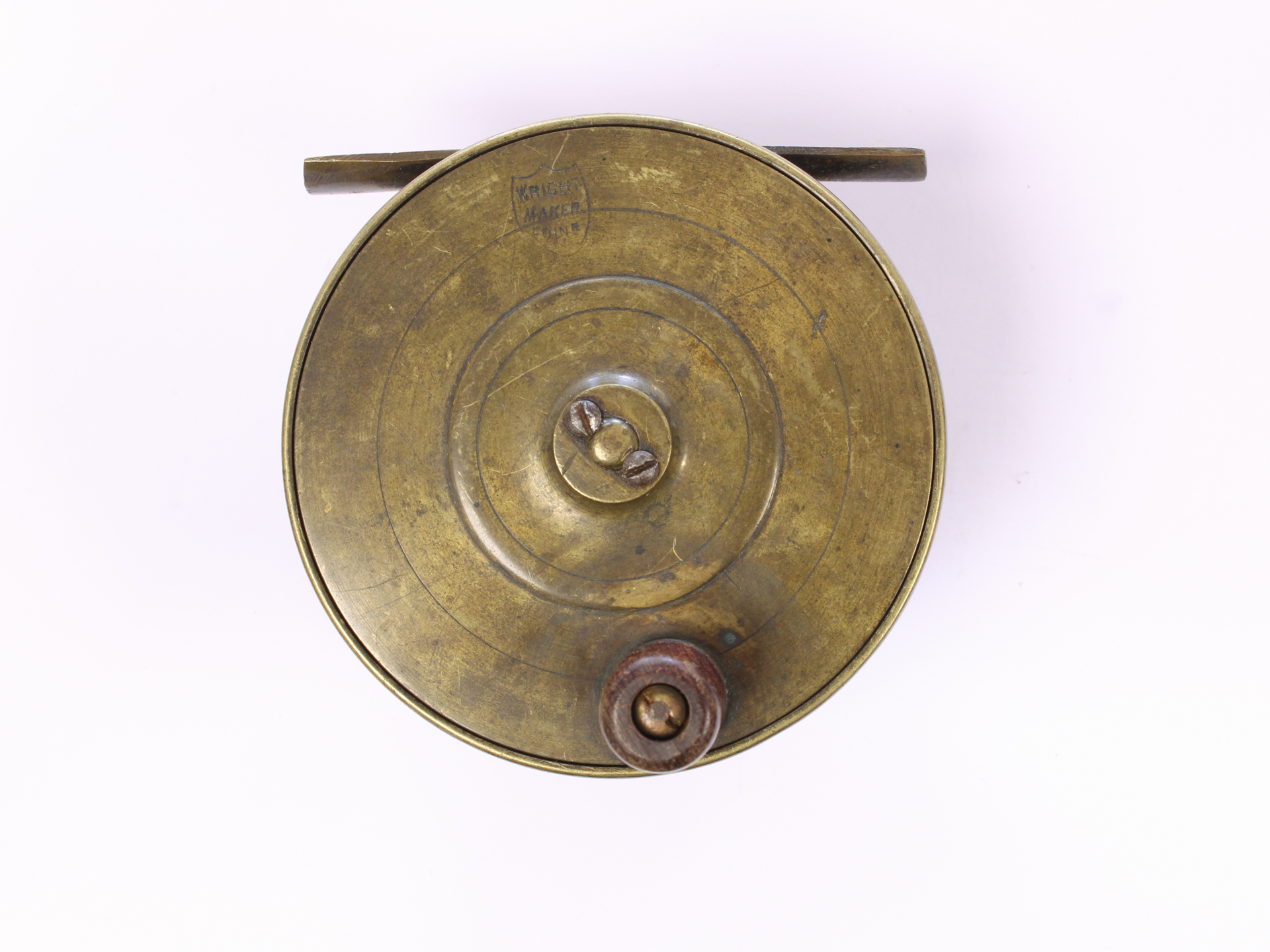 Wright Salmon 3 3/4 " Casting reel - Image 2