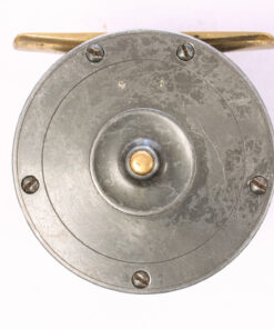 Alternative view of unknown alloy 2 1/2 " trout reel