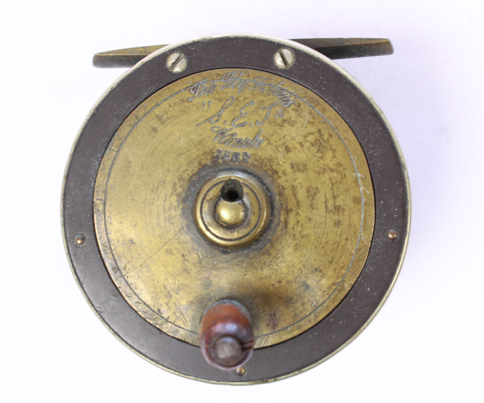 Alternative view of David Slater Trout fly 2 3/4 " trout reel