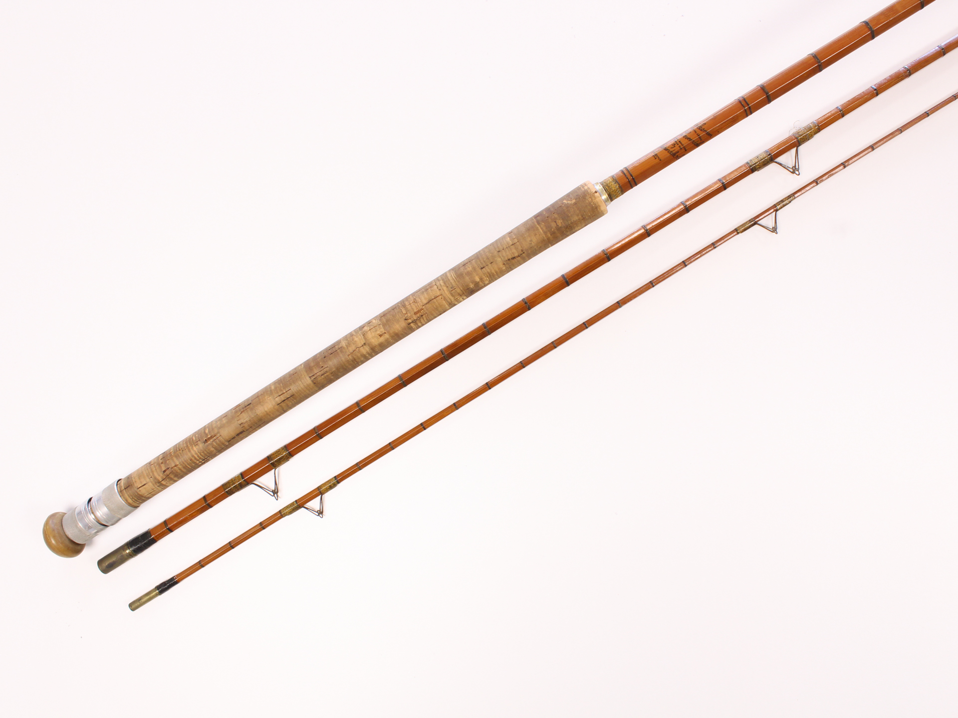Aspindale Dalesman 12FT 3 piece cane course rod