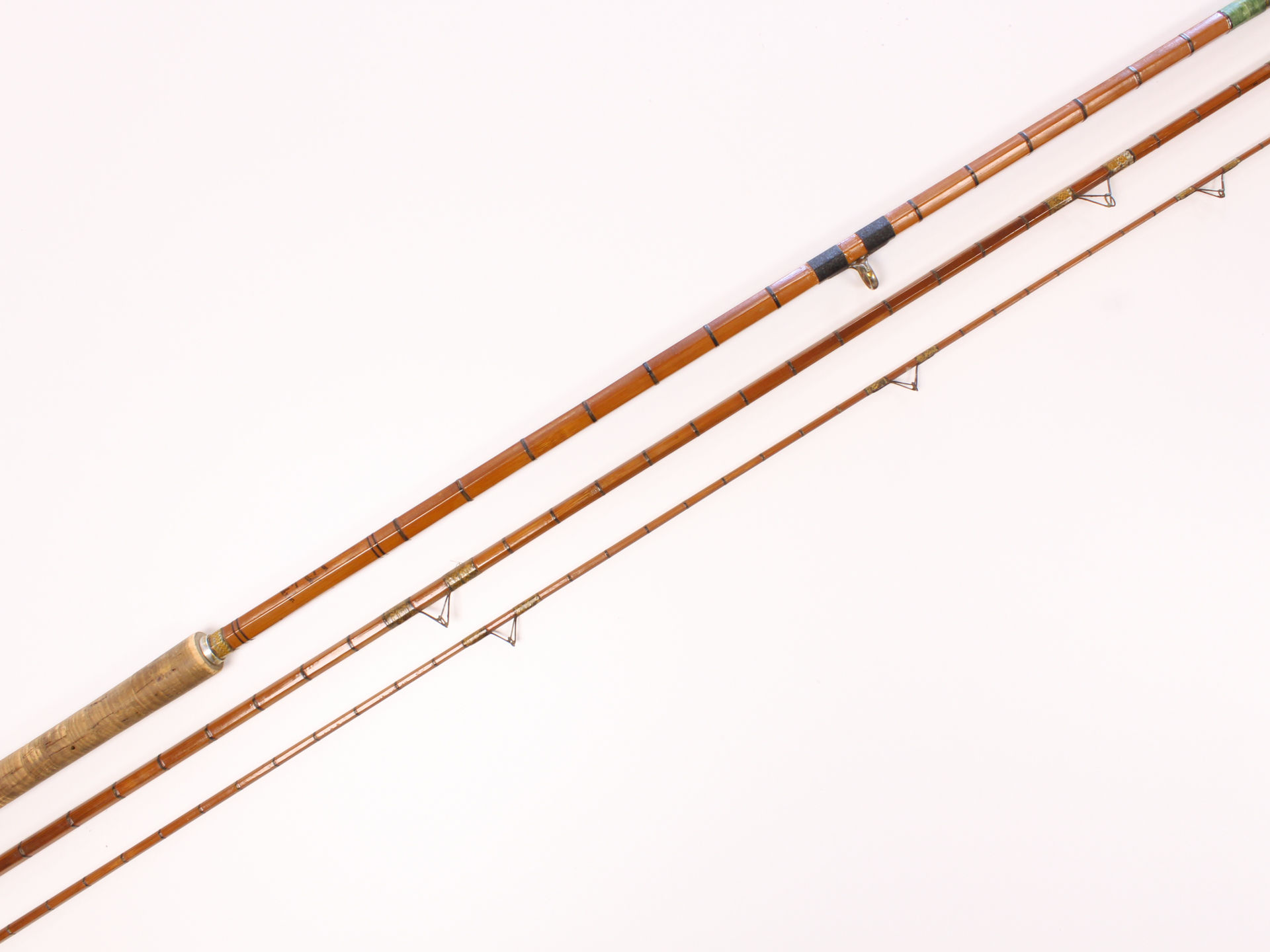 Aspindale Dalesman 12FT 3 piece cane course rod - Image 2