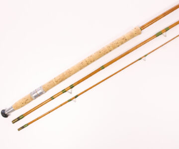 Hardy The General three piece 12FT cane coarse fishing rod with bag