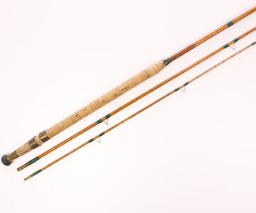 Hardy The No 2 Wallace 3 piece whole cane rod 12FT with bag.