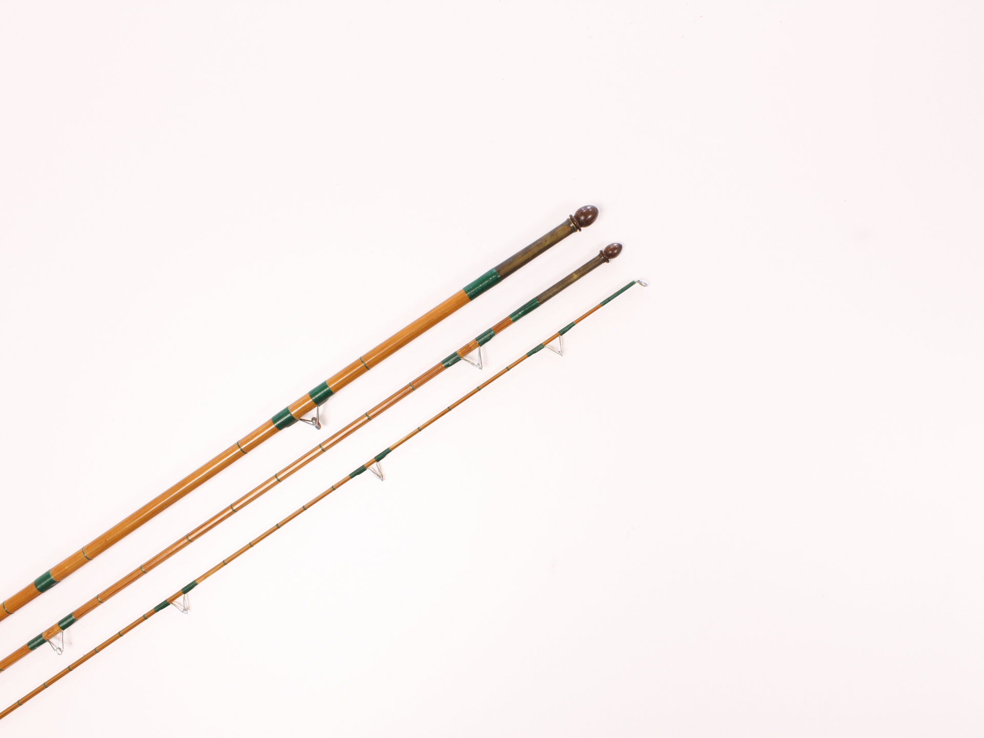 Hardy The No 2 Wallace 3 piece whole cane rod 12FT with bag. - Image 3