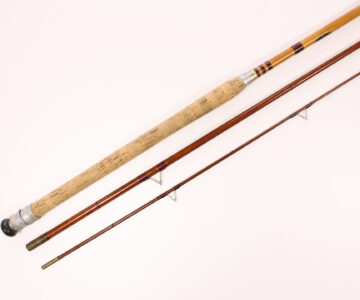   Aga 3 piece 12FT whole cane rod with bag.