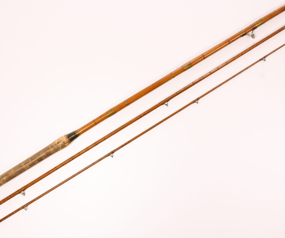 Alternative view of Hardy FWK Wallace, 12 FT whole cane rod with bag