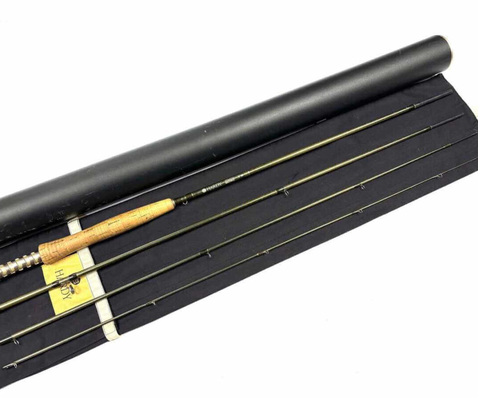   Hardy Zenith Sintrix 9′ Four Piece Graphite Fly Rod #6 With Bag & Tube
