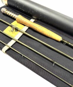   Hardy Marksman Drifter Trout Fly Rod 11′ Line #6 With Bag Sock & Tube