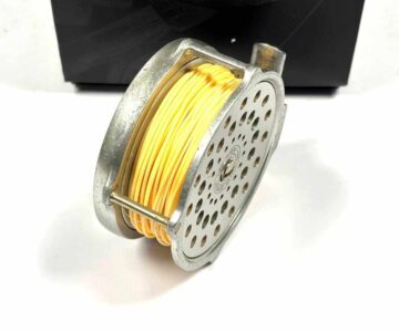   Hardy Bougle 3.5″ Heritage Trout Fly Reel With Pouch & Box