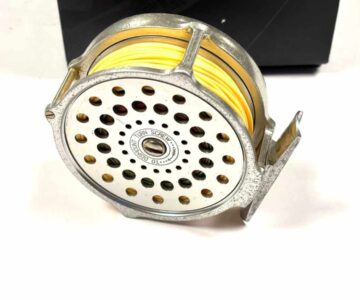   Hardy Bougle 3.5″ Heritage Trout Fly Reel With Pouch & Box