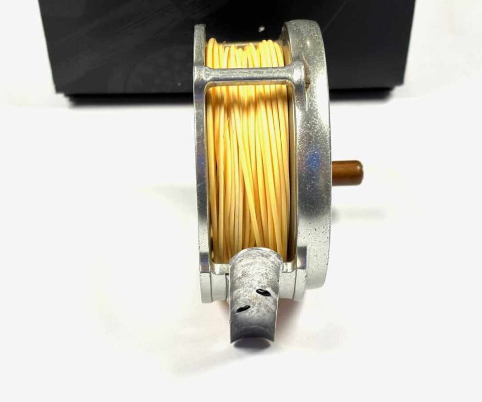   Hardy Bougle 3.5″ Heritage Trout Fly Reel With Pouch & Box