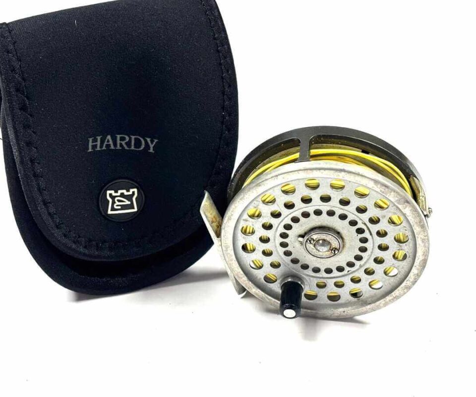  Hardy Marquis #8/9 Trout Fly Reel Right Or Left Handwind With Hardy Pouch