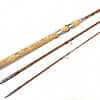Allcocks Record Breaker 11′ 3 Piece Cane Rod Red Wraps Fine With Bag