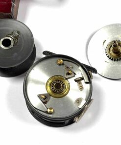   Hardy Perfect 4″ Wide Drum Salmon Fly Reel With Revolving Line Guard & Leather Case