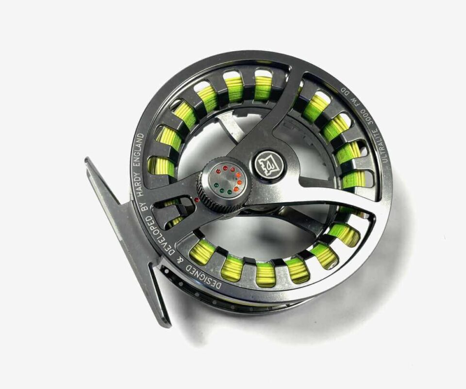   Hardy Ultralite 3000 FW DD 3/4/5 Trout Fly Reel With Spare Spool