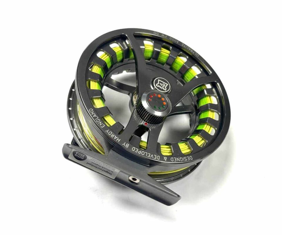   Hardy Ultralite 3000 FW DD 3/4/5 Trout Fly Reel With Spare Spool