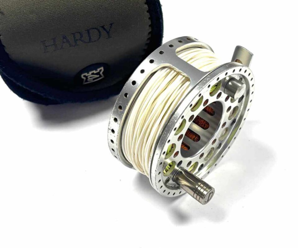   Hardy Marksman Trout Reel Size 5/6 And Pouch