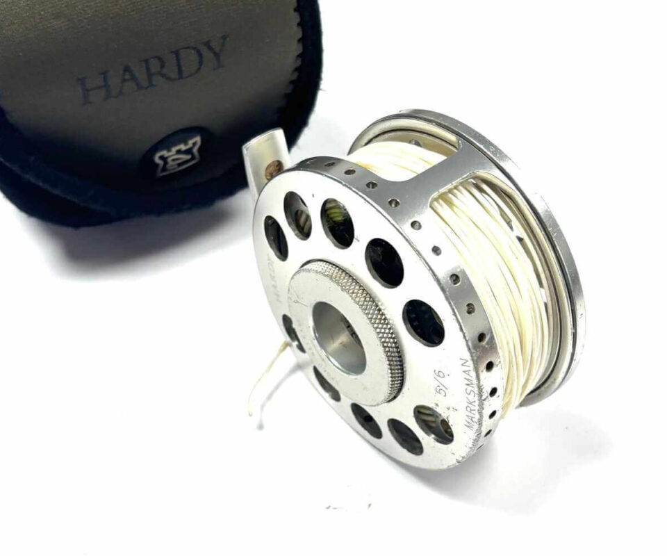   Hardy Marksman Trout Reel Size 5/6 And Pouch