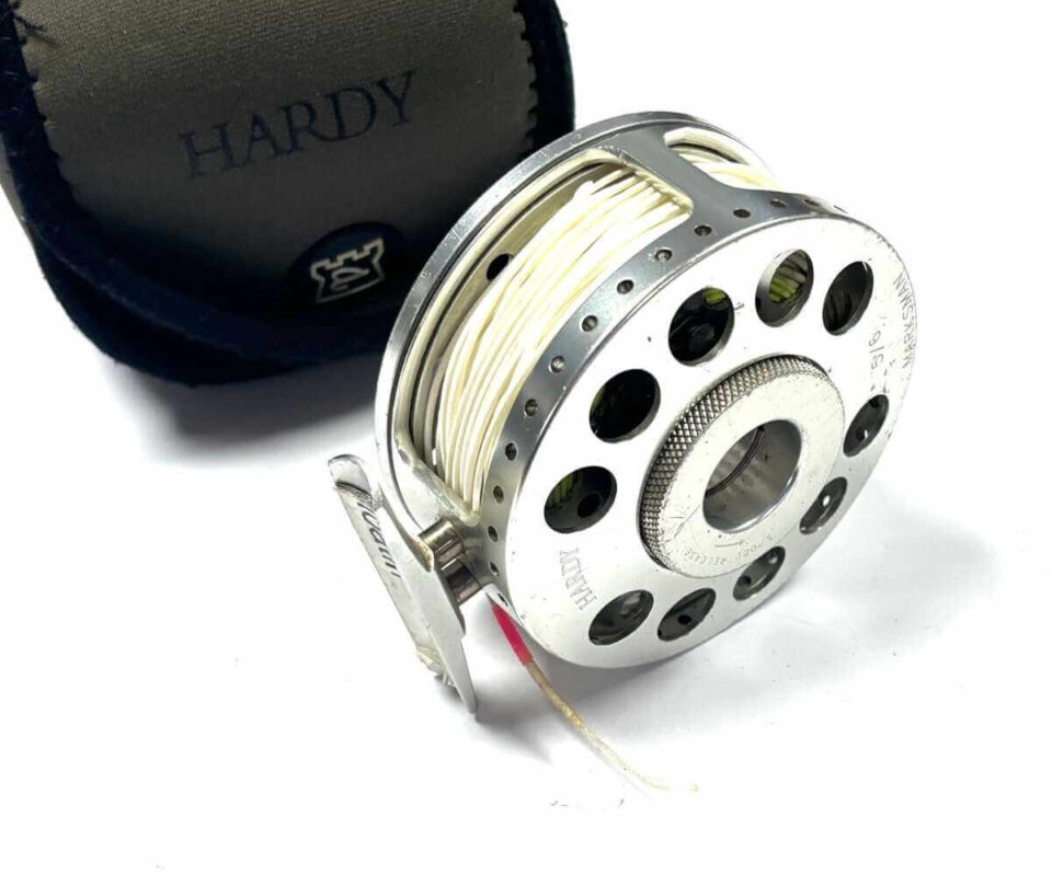   Hardy Marksman Trout Reel Size 5/6 And Pouch