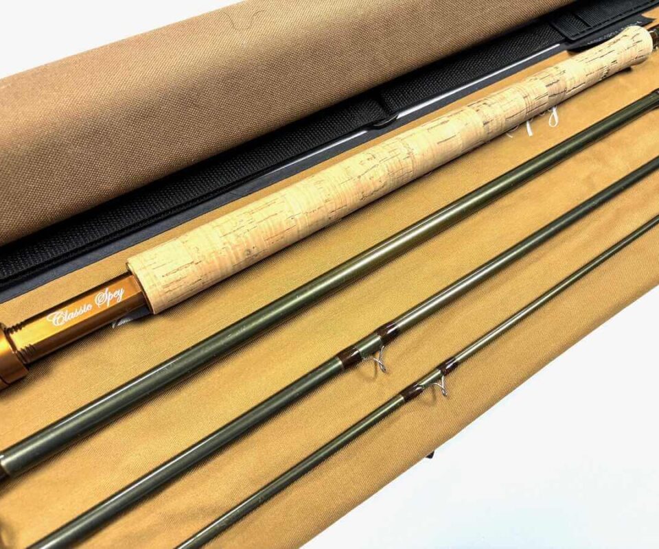   Loop Classic Spey 15′ 4 Piece Salmon Fly Rod Line #10/11 Fine Condition