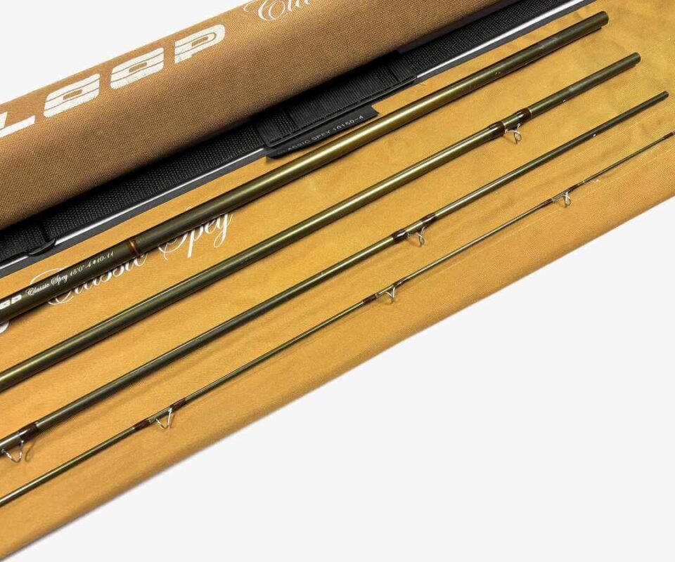   Loop Classic Spey 15′ 4 Piece Salmon Fly Rod Line #10/11 Fine Condition