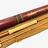 Daiwa Hexagon Whisker 8’ 2 Piece Carbon Fly Rod #4/5 Split Cane Finish With Bag And Case