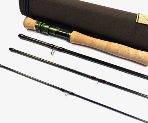   G Loomis Crosscurrent GLX 9′ Line #7 Saltwater Fly Rod With Bag & Case