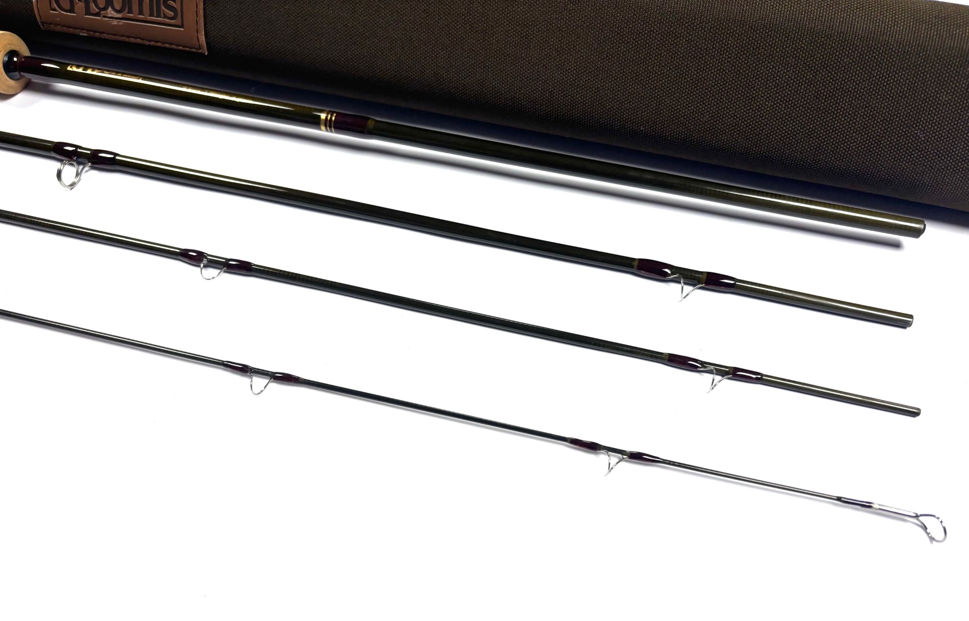 G Loomis Crosscurrent GLX 9′ Line #7 Saltwater Fly Rod With Bag & Case