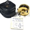 Fin-Nor No 3 Salt Water Right Hand Wind 3 3/4″ Reel With Pouch
