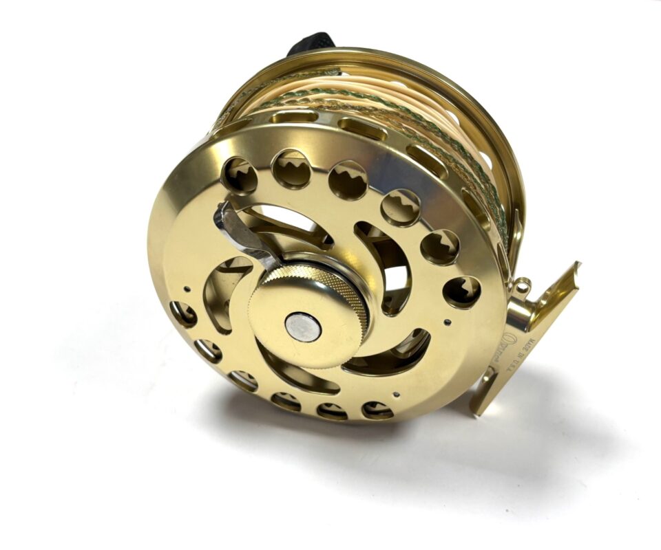   Orvis Vortex 9/10 Large Arbor Salmon Fly Reel 4″ With Spare Spool & Pouch