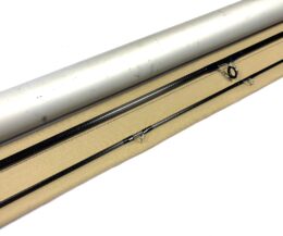   Orvis Boron Graphite Powerflex 9' 6" 3 piece graphite fly rod #12 with bag and tube