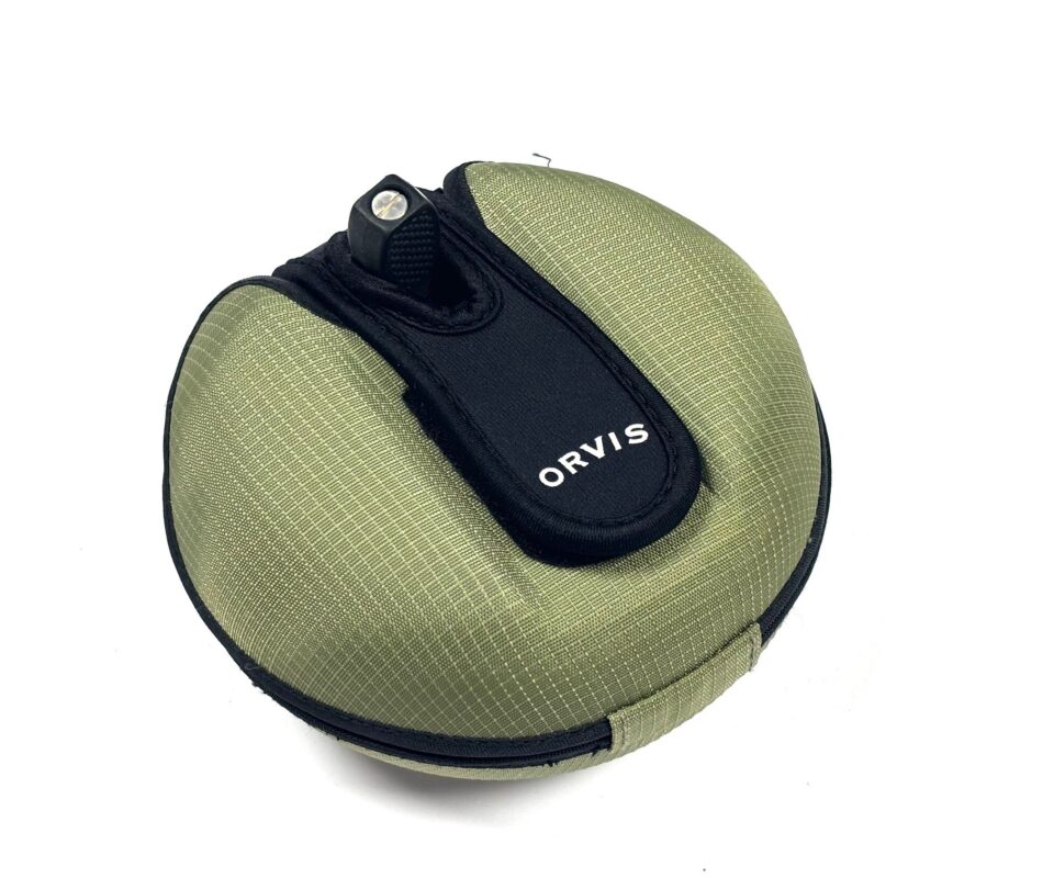   Orvis Vortex 7/8 Large Arbor Salmon Fly Reel 4″ With Shell Case