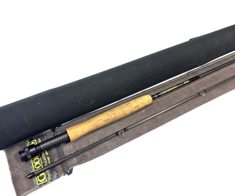   G Loomis IMX 8′ 6″ Line #5 Three Piece Trout Fly Rod With Bag & Tube