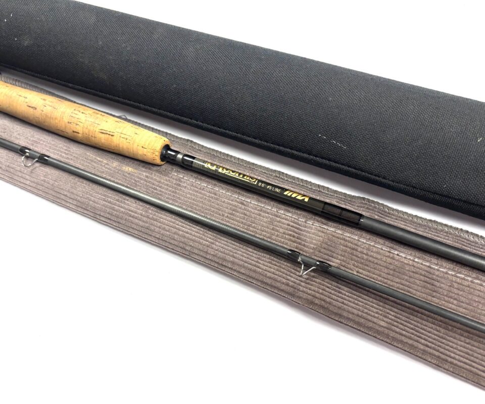   G Loomis IMX 8′ 6″ Line #5 Three Piece Trout Fly Rod With Bag & Tube