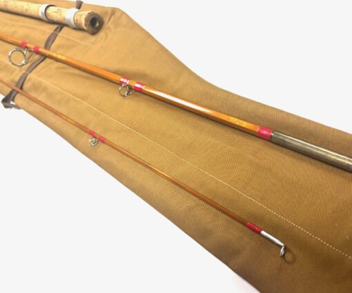   Chapman of Ware 500 10’ 2 Piece Split Cane Avon Rod With Bag