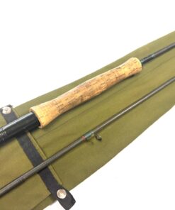   Daiwa Graphite Trout CF98 9′ 6" two piece trout fly rod # 6-8 with Thistle logo