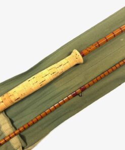  Hardy The Pope 10’ 2 Piece Palakona Cane Fly Rod Trout With Green Bag