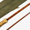 Hardy Viscount Grey Palakona 11′ 3 Piece Split Cane Fly Rod With Green Bag