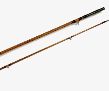   B James & Son London Richard Walker Mk4 Avon 10′ 2pce split cane rod in fine condition with bag