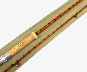   Hardy JJH Spinning Palakona split cane 10' two piece split cane rod with bag