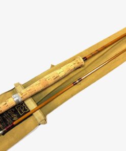   Hardy JJH Triumph Palakona Cane 8’ 9″ Two Piece Split Cane Trout Fly Rod #6 With Bag Fine