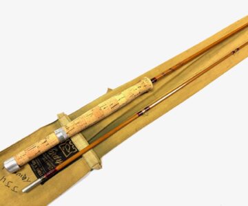   Hardy JJH Triumph Palakona Cane 8’ 9″ Two Piece Split Cane Trout Fly Rod #6 With Bag Fine