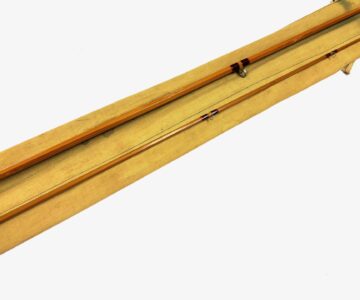   Hardy JJH Triumph Palakona Cane 8’ 9″ Two Piece Split Cane Trout Fly Rod #6 With Bag Fine